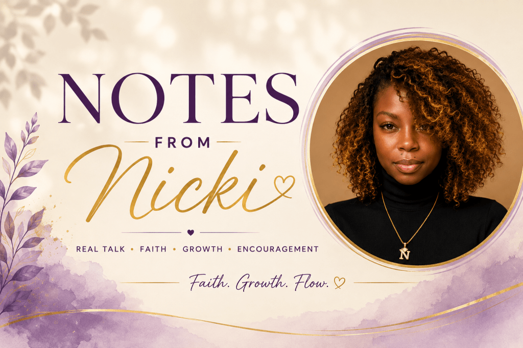 Note from Nicki by Nickolene Lurch